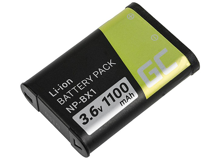 Acumulator camera compatibil Sony NP-BX1 li-ion 3.6V 1100mah Green Cell CB23 [2]