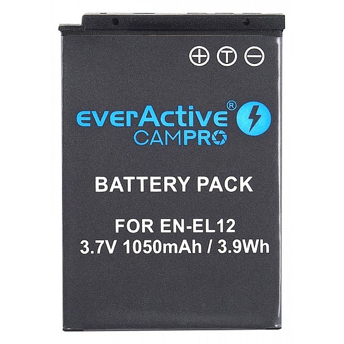 Acumulator Camera EverActive CamPRO EN-EL12 3,7V 1150mAh Li-Ion Compatibil Nikon [3]