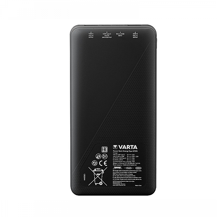 Acumulator extern Li-Polimer 20000mAh Varta Energy Power Bank 57978 [2]