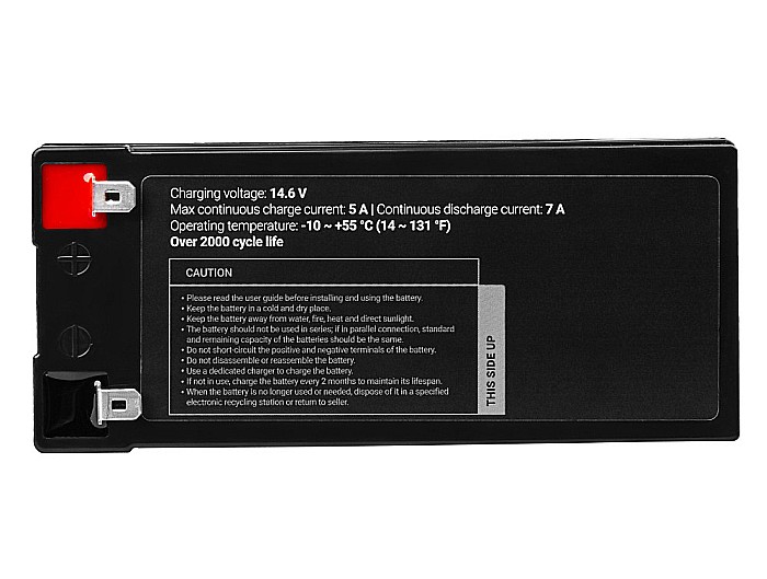 Acumulator Litiu 12V 12.8V 7Ah F2 LiFePO4 [2]