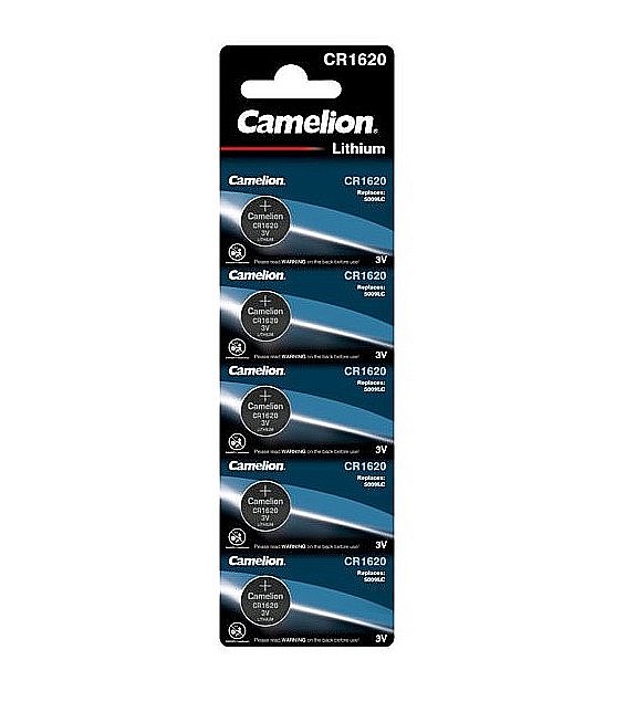 Baterie Camelion CR1620 3V litiu blister 5 buc. [1]