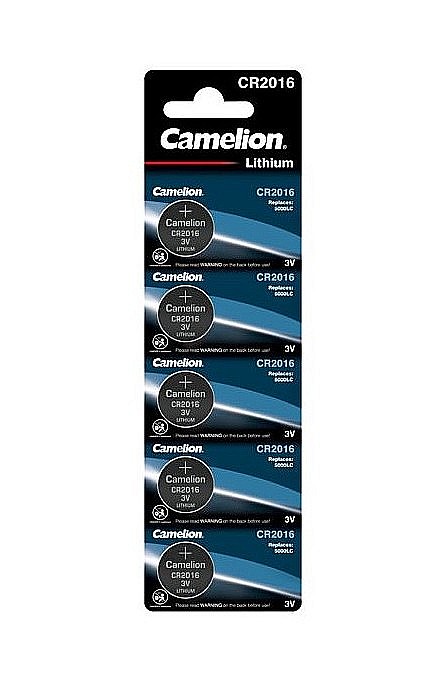 Baterie Camelion CR2016 3V litiu blister 5 buc. [1]