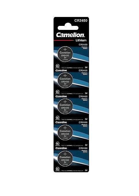 Baterie Camelion CR2450 3V litiu blister 5 buc. [1]