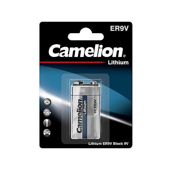 Baterie Camelion Lithium 9V 6F22 6LR61 ER9V litiu blister 1 buc. [1]