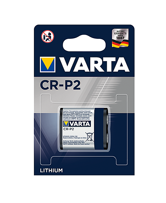 Baterie Varta CR-P2 6V litiu blister 1 buc. [1]