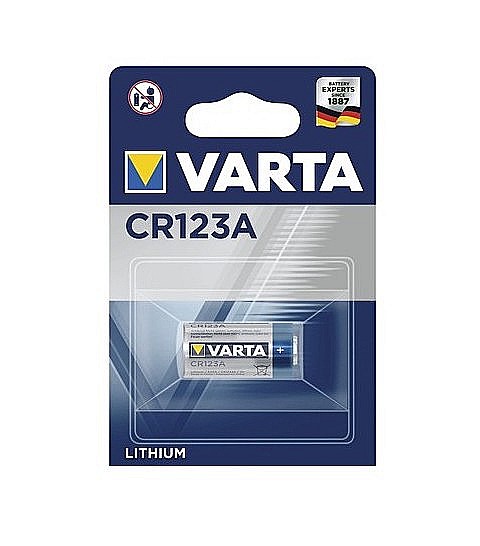 Baterie Varta CR123A 3V litiu blister 1 buc. [1]