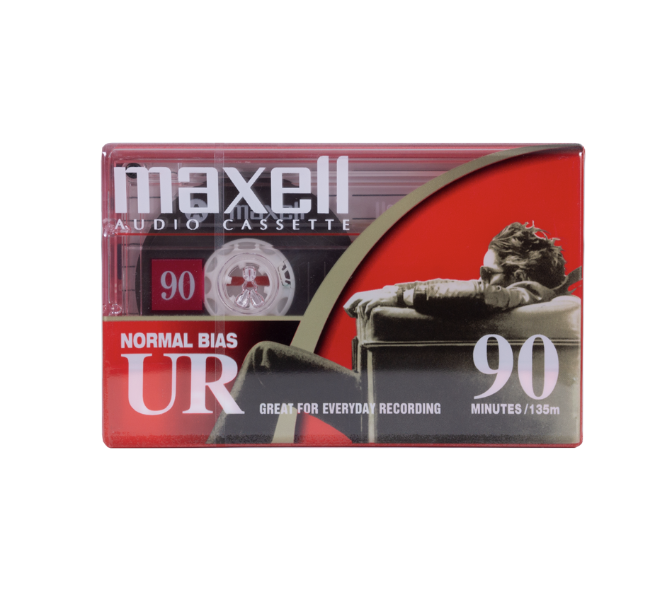 Casete audio 90 minute Maxell UR90 neinregistrata set 5 buc [4]