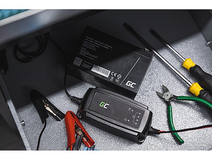 Incarcator 12V 5A Green Cell pentru acumulatori stationari etansi plumb-acid VRLA SLA AGM GEL [5]