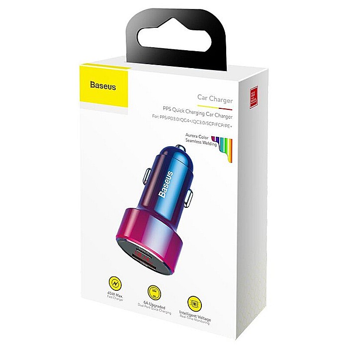 Incarcator Auto Baseus Magic Series Dual-USB Quick Charging 6A CCMLC20C-09 [4]