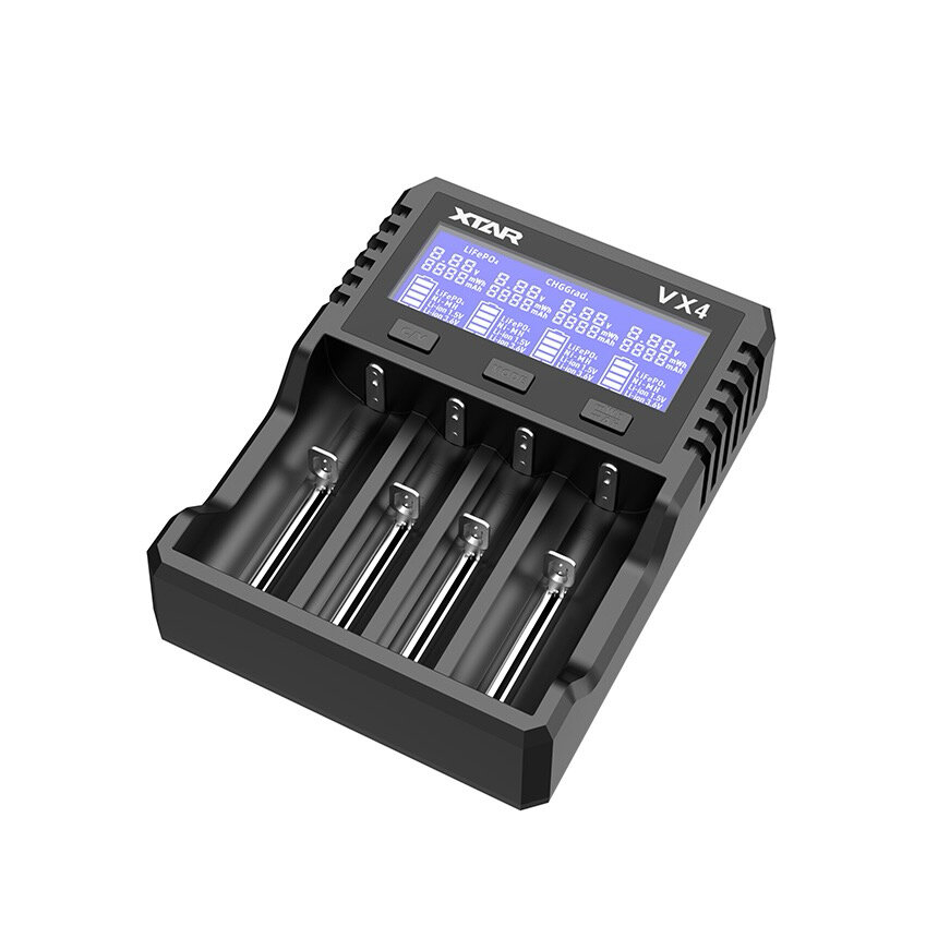Incarcator pentru Li-ion 1.5V / 3.6 / 3.7V / Li-FePO4 / Ni-MH XTAR VX4 [3]