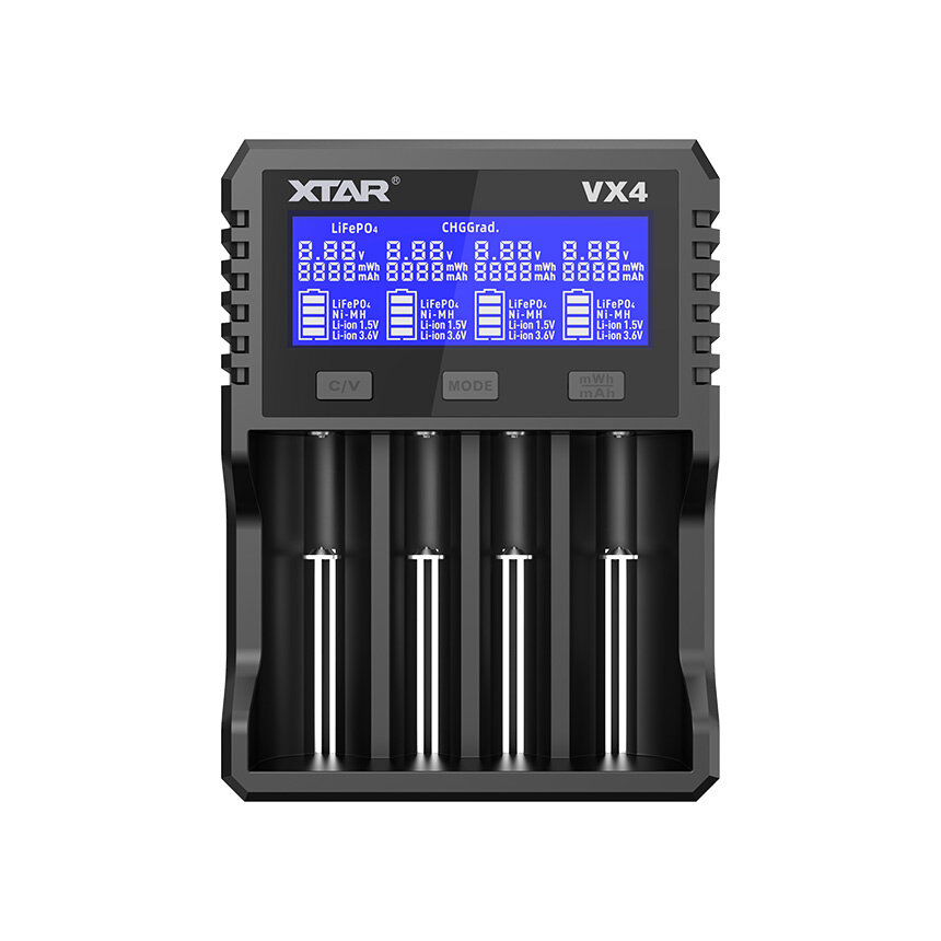 Incarcator pentru Li-ion 1.5V / 3.6 / 3.7V / Li-FePO4 / Ni-MH XTAR VX4 [2]