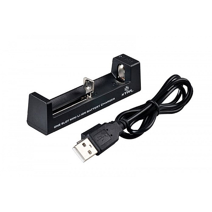 Incarcator pentru acumulatori Li-ion Xtar 1 canale MC1 3,6V / 3,7V 18650 / 14500/ 26650 [3]