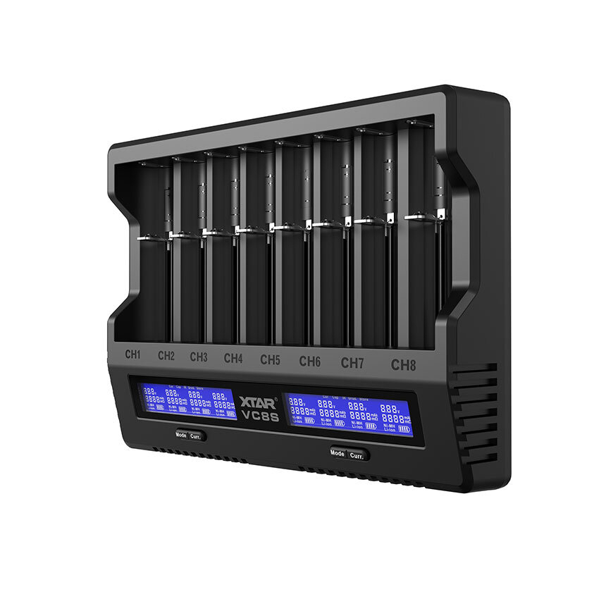 Incarcator pentru acumulatori Li-ion si NiMH cilindrici Xtar VC8S [3]