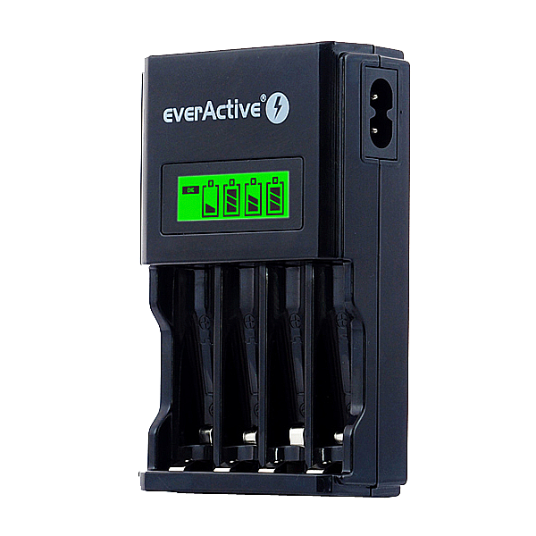 Incarcator smart cu 4 canale pentru acumulatori AA (R6) sau AAA (R3) 1.2V Ni-MH EverActive NC450 [3]