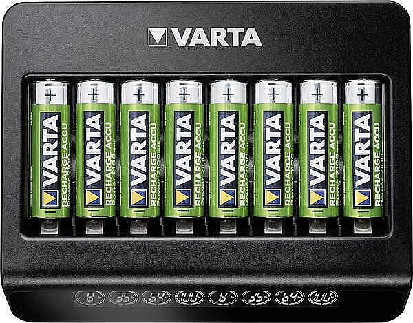 Incarcator Varta LCD Multi Charger Plus 8 canale independente pentru acumulatori AA (R6) / AAA (R3) 1,2V Ni-MH 57681 [4]