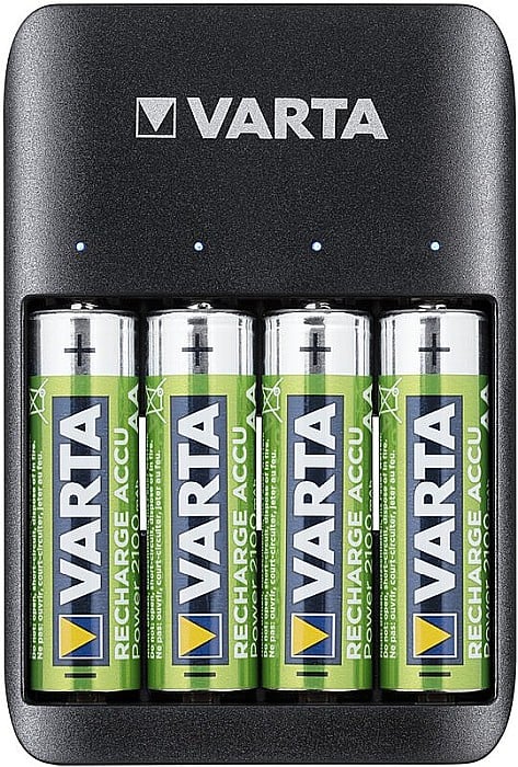 Incarcator Varta USB Quatro cu 4 acumulatori AA R6 2100mAh Ni-MH 1,2V 57652 [2]