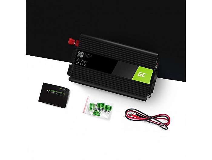 Invertor de tensiune auto de la 12V la 230V 1000W Green Cell INV08 [2]