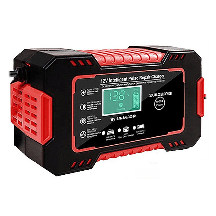 Redresor automat baterie auto 12V - 6A Eurokomp [2]
