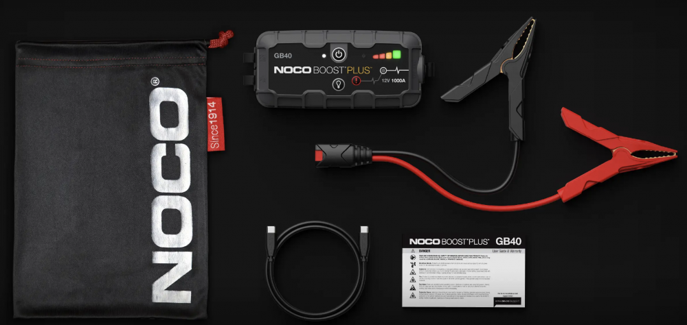 Robot de pornire Noco GB40 BOOST Plus Jump Starter auto 12V 1000A Lithium [2]
