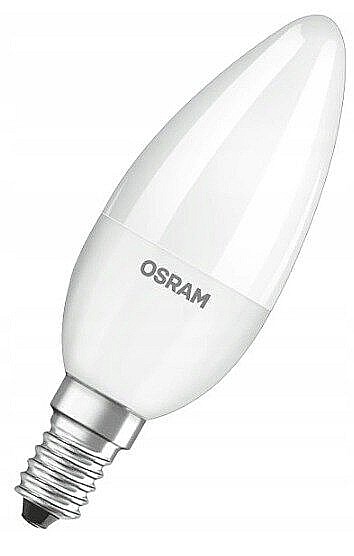 Set 3 becuri LED Osram lumanare 5W E14 B40 2700k lumina calda [2]