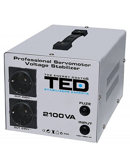 Stabilizator retea maxim 2100VA-SVC cu servomotor TED2100SVC TED Electric [2]
