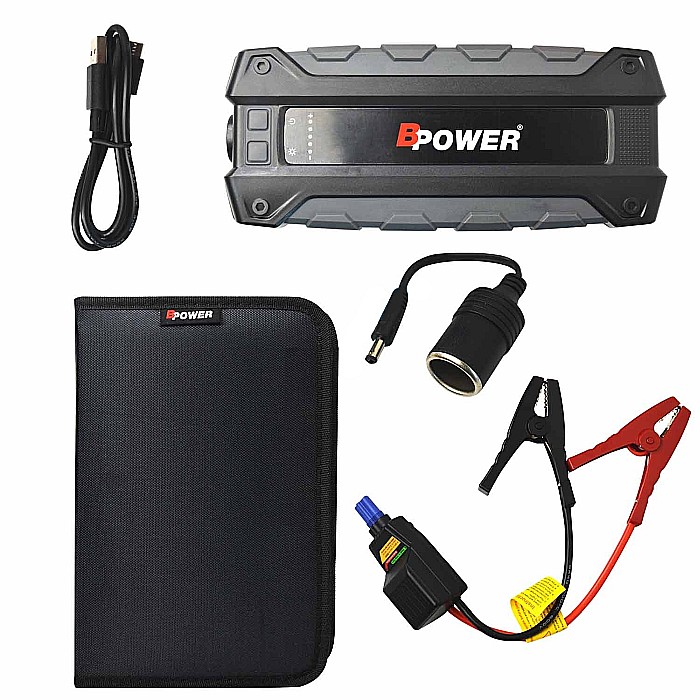 Starter Auto 12V 3000A BPower GBC1500-PRO robot de pornire [4]