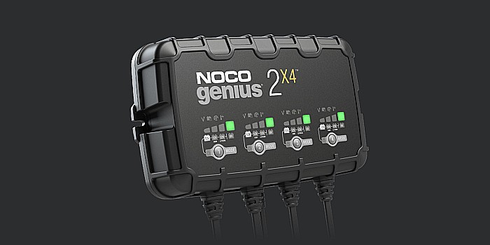 Statie de incarcat Noco GENIUS2X4 auto / moto 6V / 12V 2 x 4A pentru acumulatori Plumb-Acid AGM GEL VRLA Litiu [4]