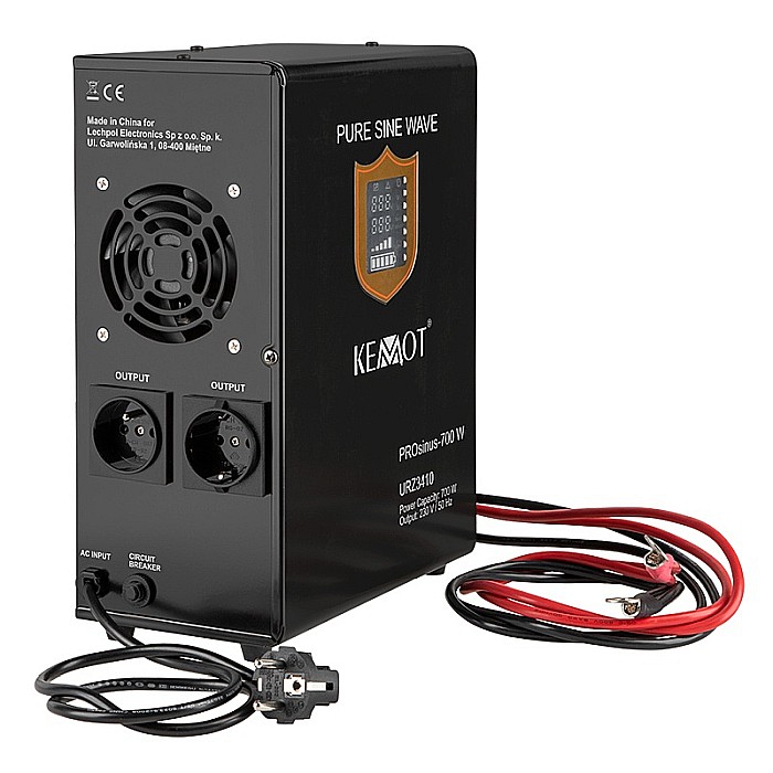 UPS centrale termice 700W 1000VA 12V Sinus Pur Kemot URZ3410 montaj perete [2]