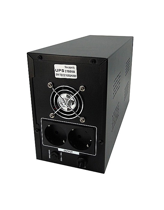 UPS TED Electric 2100VA / 1200W Line Interactive cu 2 iesiri schuko si display LCD TED-2100 [2]