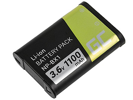 Acumulator camera compatibil Sony NP-BX1 li-ion 3.6V 1100mah Green Cell CB23 [1]