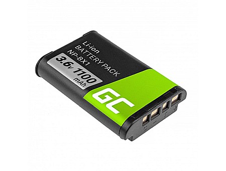 Surse de energie - Acumulator camera compatibil Sony NP-BX1 li-ion 3.6V 1100mah Green Cell CB23
