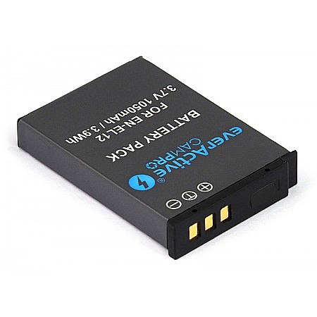 Acumulatori Camera Foto - Acumulator Camera EverActive CamPRO EN-EL12 3,7V 1150mAh Li-Ion Compatibil Nikon