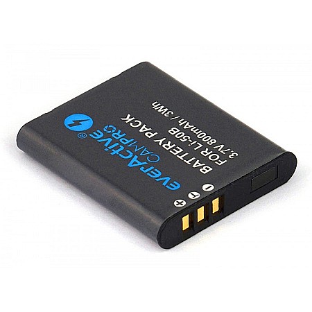 Acumulatori - Acumulator Camera EverActive CamPRO LI-50B 3.7V 800mAh Li-Ion Compatibil Olympus