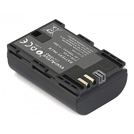Acumulatori - Acumulator Camera EverActive CamPRO LP-E6 7,4V 1600mAh Li-Ion Compatibil Canon