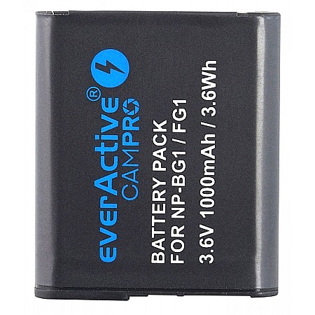 Acumulator Camera EverActive CamPRO NP-BG1 3,6V 1000mAh Li-Ion Compatibil Sony [2]