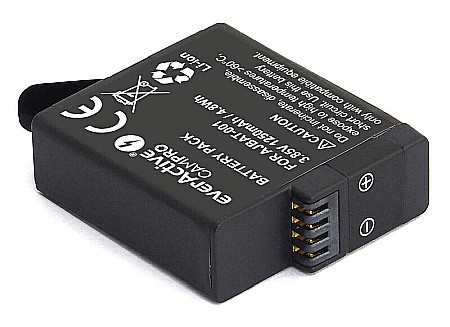 Surse de energie - Acumulator Compatibil GoPro Hero 5 / 6 / 7 / 8 AABAT-001 / AHDBT-501 / AJBAT-001 3,85V 1250mAh Li-Ion EverActive CamPRO