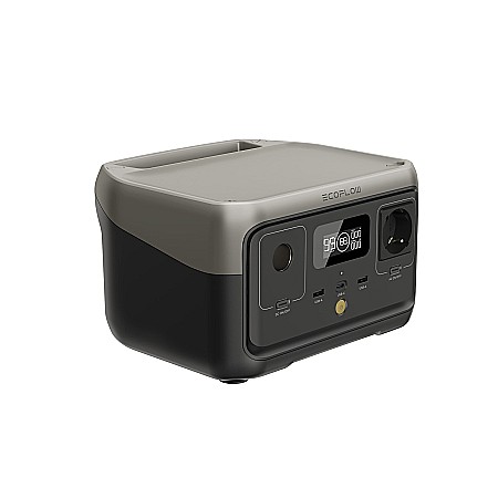 Acumulator extern portabil cu baterie LiFePO4 Power Station EcoFlow River 2 256Wh 230V powerbank camping [2]