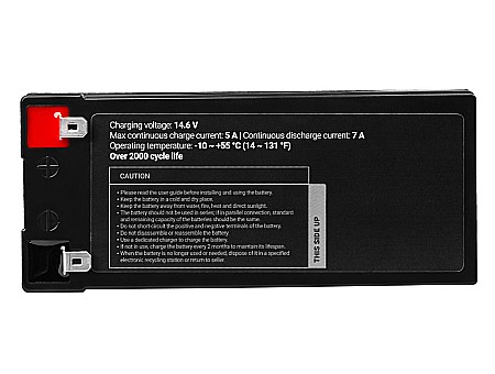 Acumulator Litiu 12V 12.8V 7Ah F2 LiFePO4 [1]