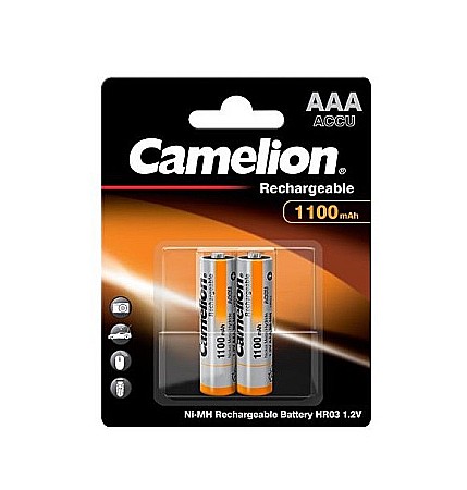 Acumulatori - Acumulatori Camelion AAA R3 1100mAh 1,2V Ni-MH set 2 buc.