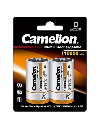 Acumulatori - Acumulatori Camelion D R20 10000mAh 1,2V Ni-MH set 2 buc.