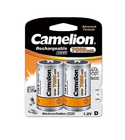 Acumulatori - Acumulatori Camelion D R20 7000mAh 1,2V Ni-MH set 2 buc.