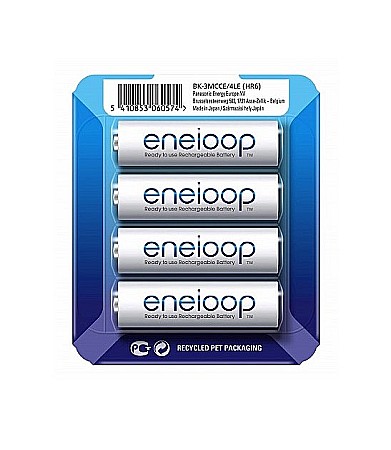 Acumulatori - Acumulatori Panasonic Eneloop AA R6 1900mAh 1,2V Ni-MH BK-3MCCE/4LE set 4 buc.