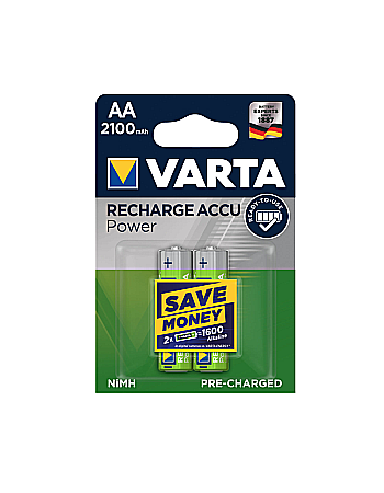 Acumulatori - Acumulatori Varta AA R6 2100mAh 1,2V Ni-MH set 2buc.