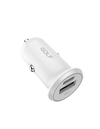 Surse de incarcare - Alimentator auto (12-24V) FAST CHARGE alb GF-C7 Golf
