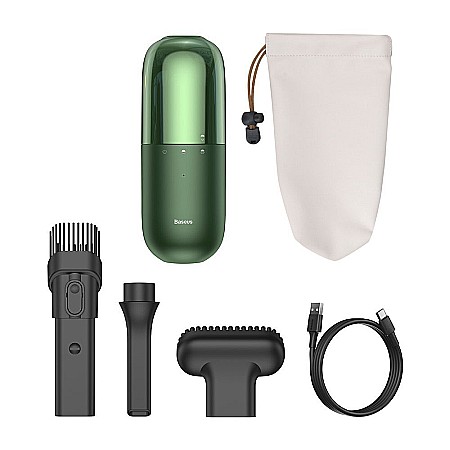 Aspirator wireless Baseus C1 verde incarcare USB-C CRXCQC1-06 [1]