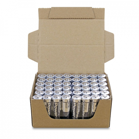 Set 48 baterii AA R6 1.5V alcalina Panasonic Industrial [1]