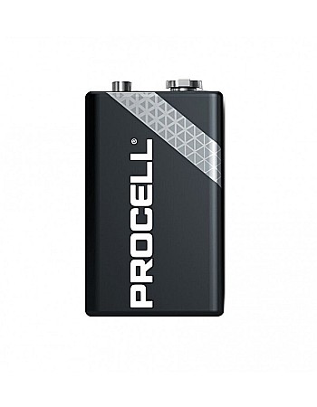 Baterii - Baterie alcalina Duracell Procell 9V 6F22 6LR61 bulk 1 buc.