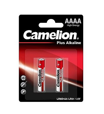 Baterii Telecomenzi Auto - Baterie Camelion AAAA LR61 alcalina 1,5V set 2 buc.