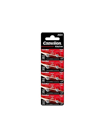 Baterii Alcaline Tip AG - Baterie Camelion AG4 Alcalina 1,5V LR626 LR66 set 10 buc.