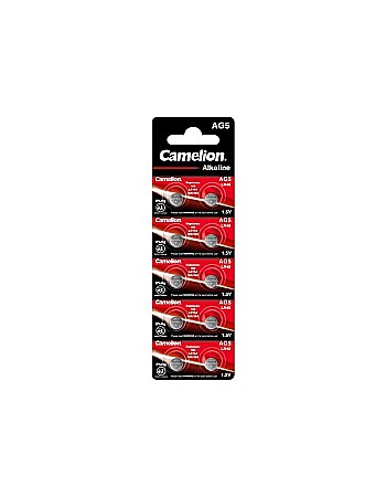 Baterii Alcaline Tip AG - Baterie Camelion AG5 Alcalina 1,5V LR754 LR48 set 10 buc